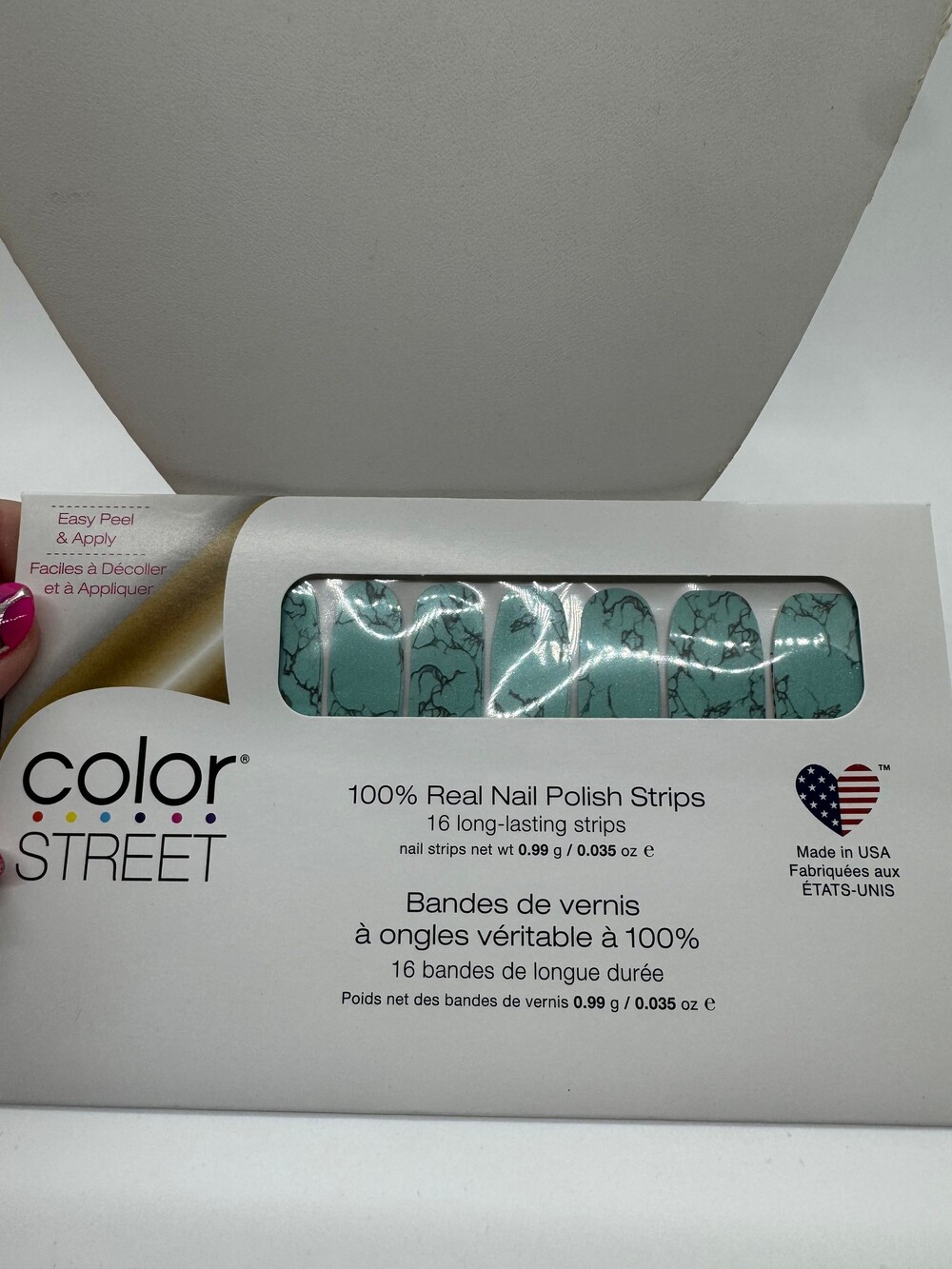 Color Street Mojave Turquoise 16 Strips Nail Polish Strips